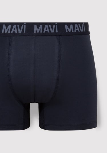  Mavi Lacivert Basic Boxer 0911077-70500