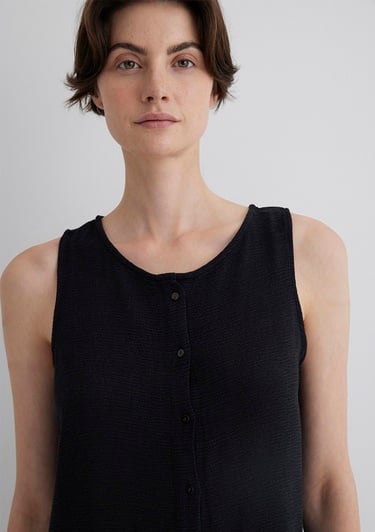  Mavi Kolsuz Siyah Bluz 1210710-900