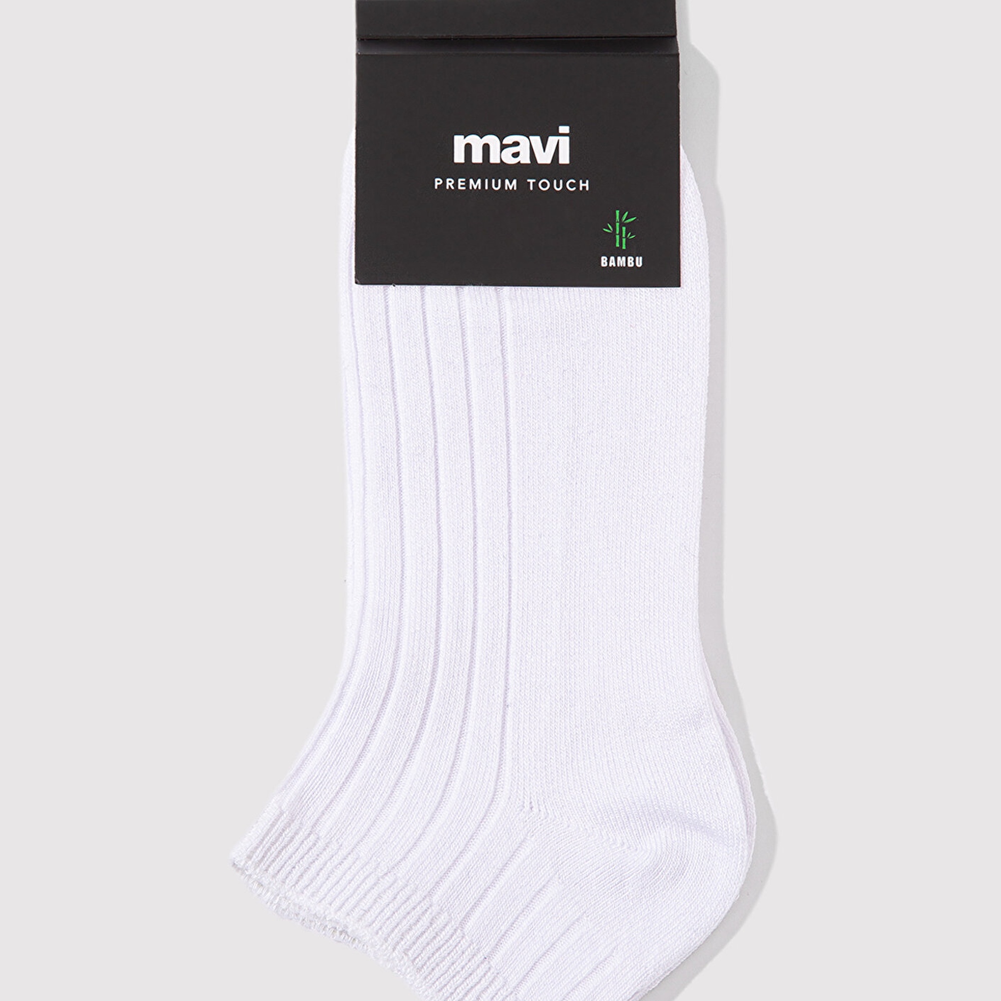 Mavi Beyaz Patik Çorap 1912894-620