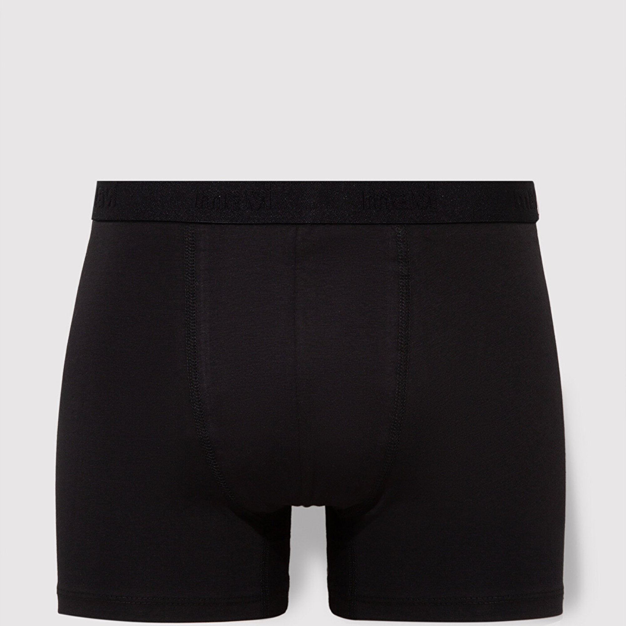 Mavi 3lü Baskılı Siyah Boxer 0911420-900