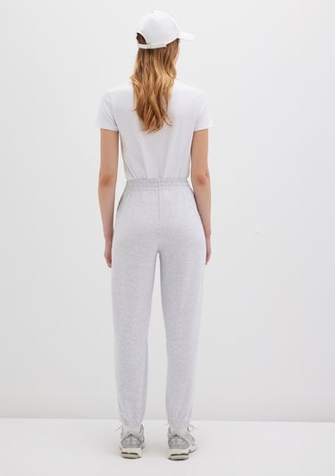  Mavi Mavi Logo Baskılı Gri Eşofman Altı 1010757-85438