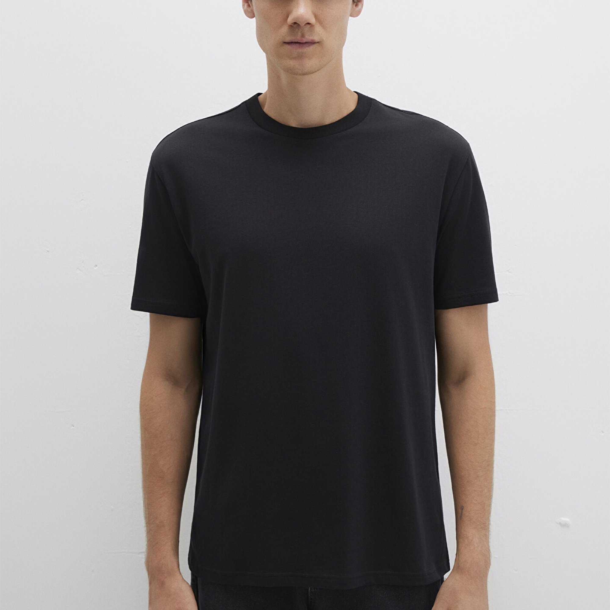 Mavi 3lü Erkek Basic Tişört Loose Fit / Bol Rahat Kesim 0612315-900