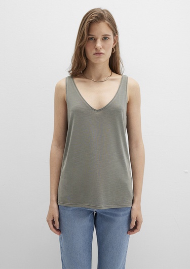  Mavi Lux Touch TENCEL TM Yeşil Modal Atlet Slim Fit / Dar Kesim 1610423-86961