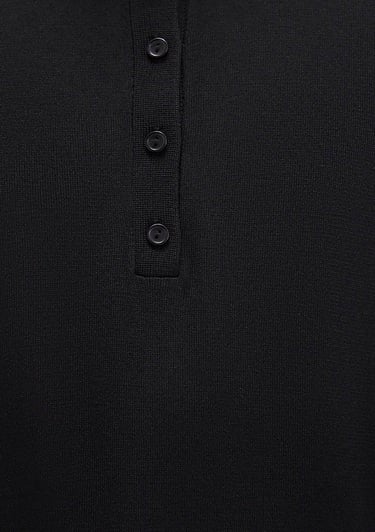  Mavi Lux Touch Siyah Triko Polo 1710493-900