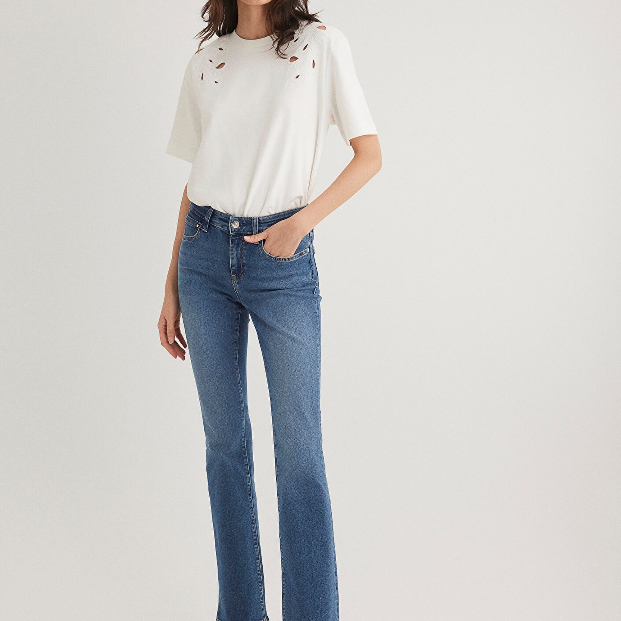 Mavi Molly M Girly Vintage Indigo Mavisi Jean Pantolon 1013683650