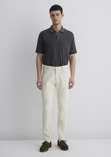  Mavi Milan Classic Denim Ekru Jean Pantolon 0081087654