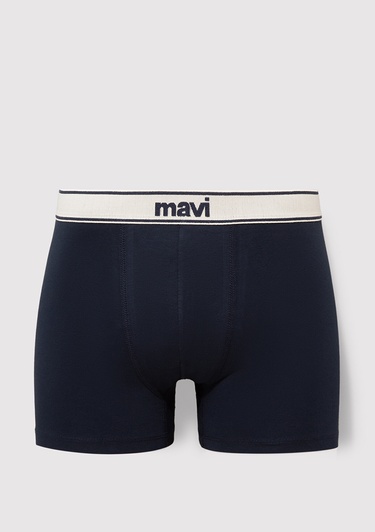  Mavi 3lü Basic Boxer 0911416-33648