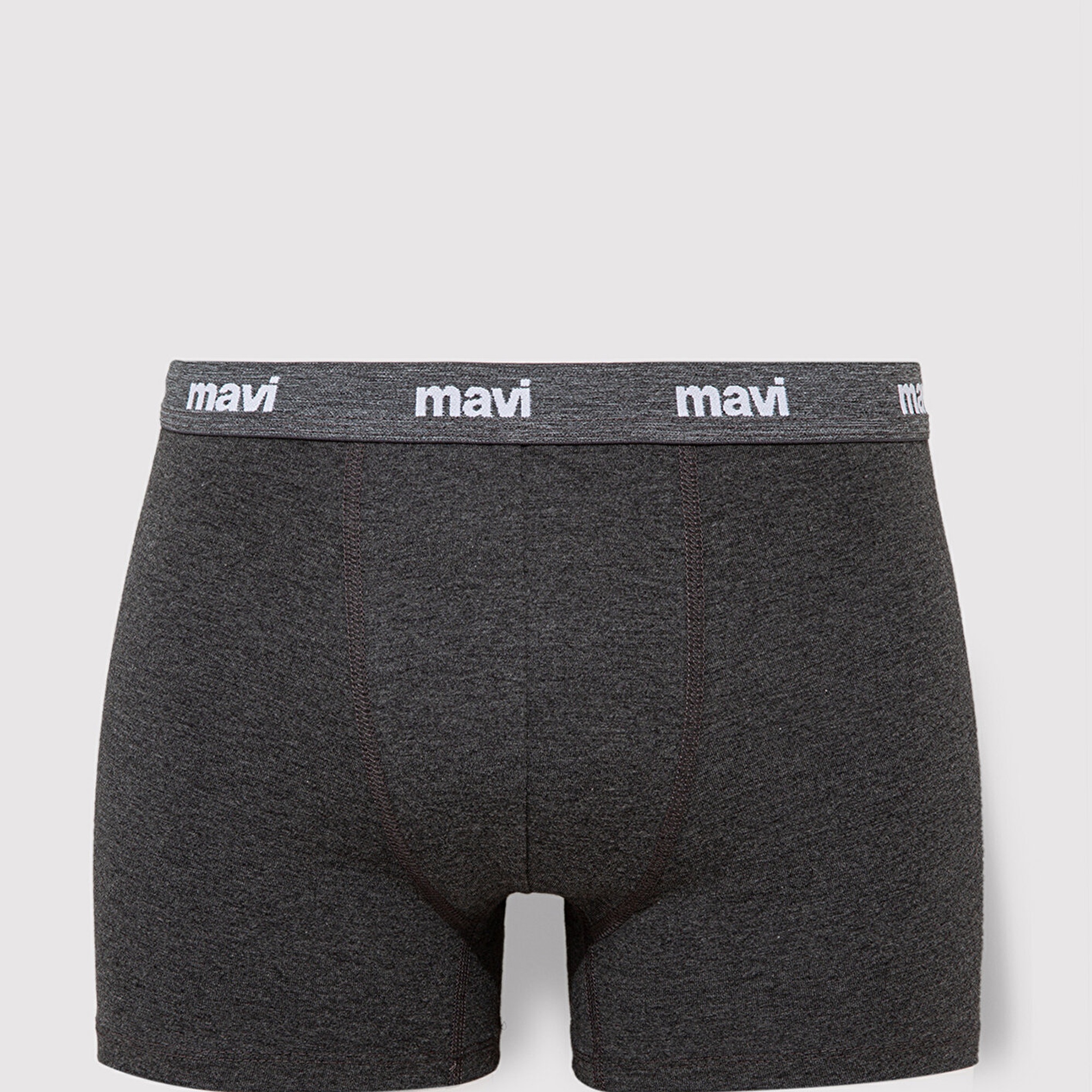 Mavi 3lü Gri Basic Boxer 0911407-23854