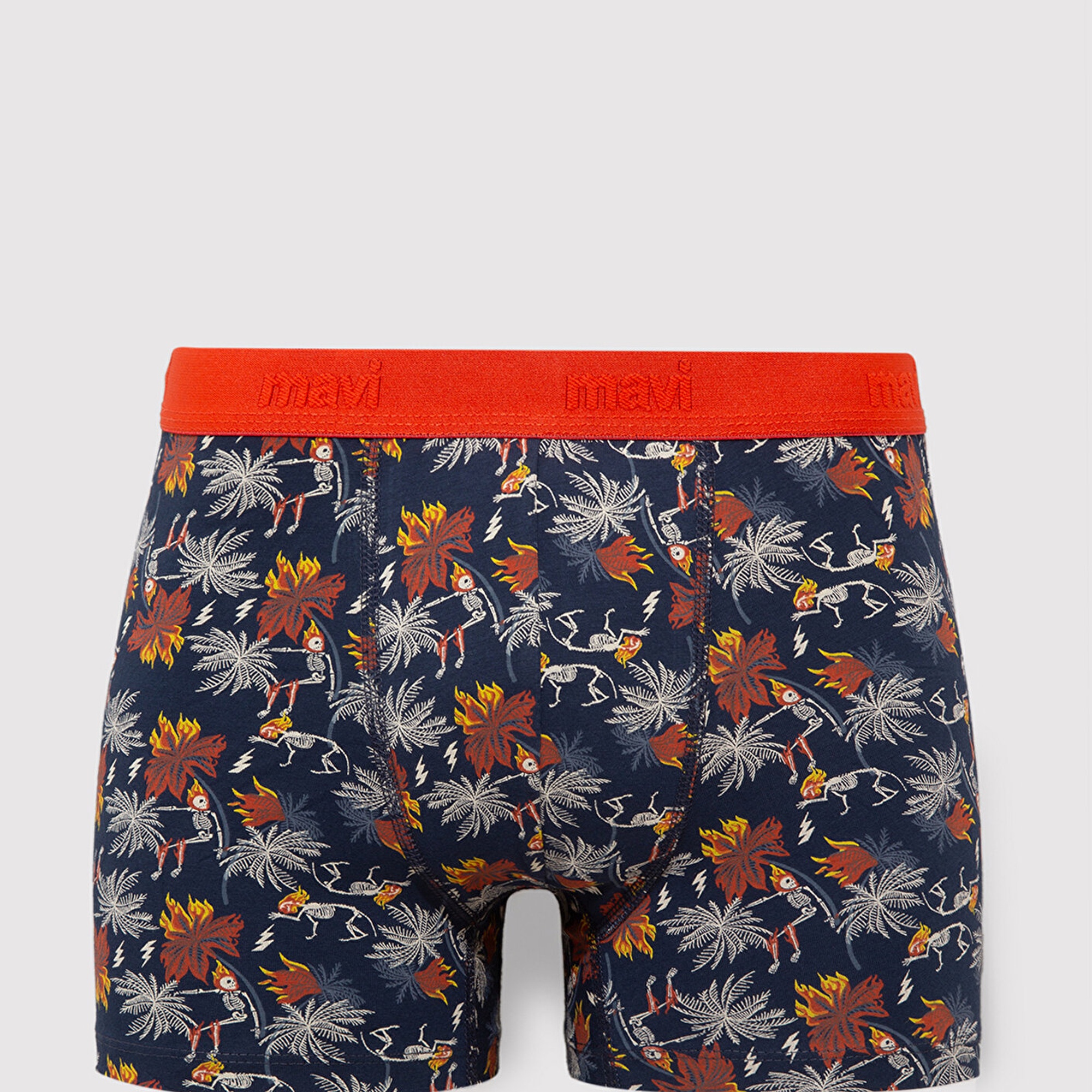 Mavi 3lü Baskılı Boxer 0911409-85585