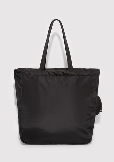  Mavi Mavi Logo Detaylı Siyah Omuz Çantası 1911306-900