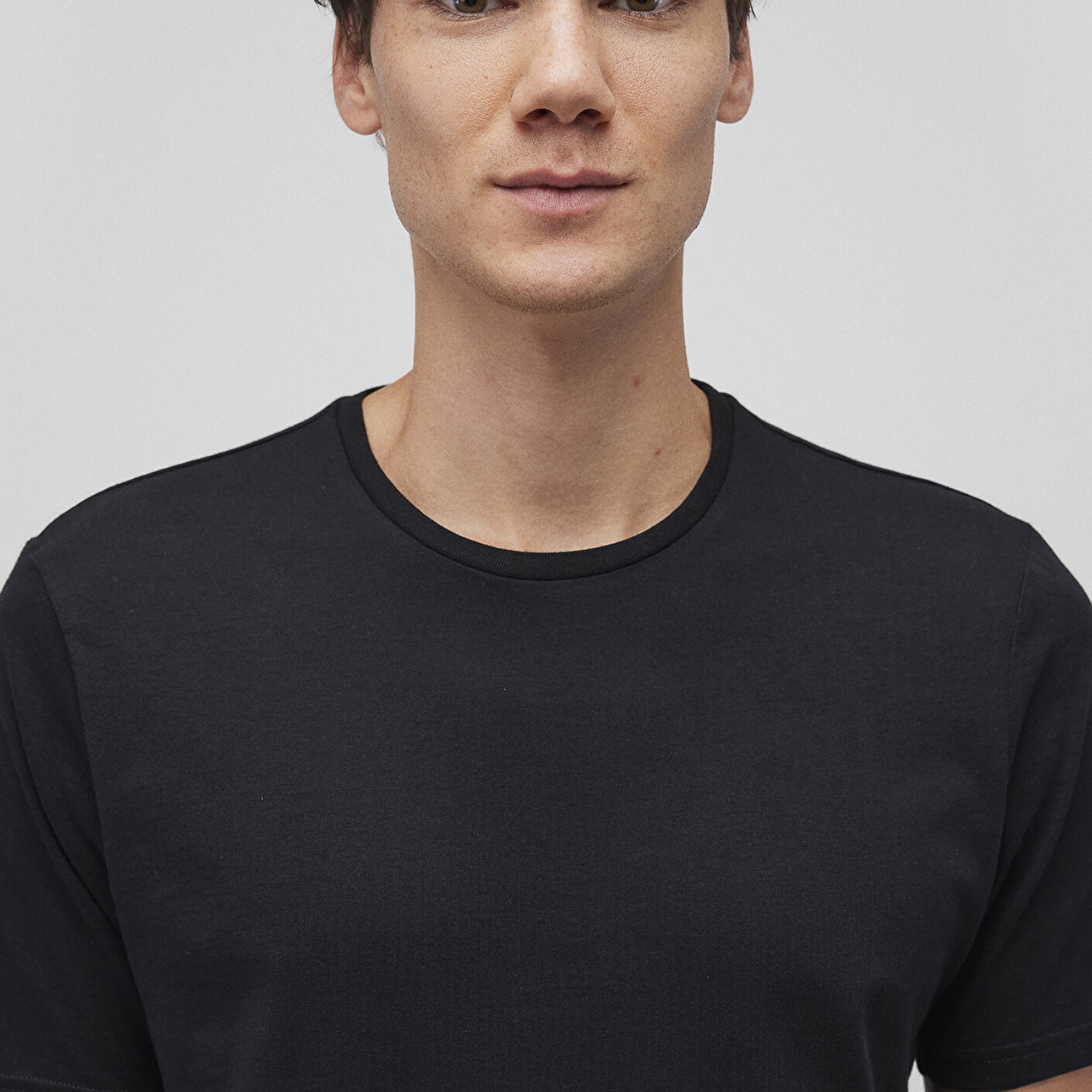 Mavi 3lü Bisiklet Yaka Erkek Basic Tişört Slim Fit / Dar Kesim 0611784-900