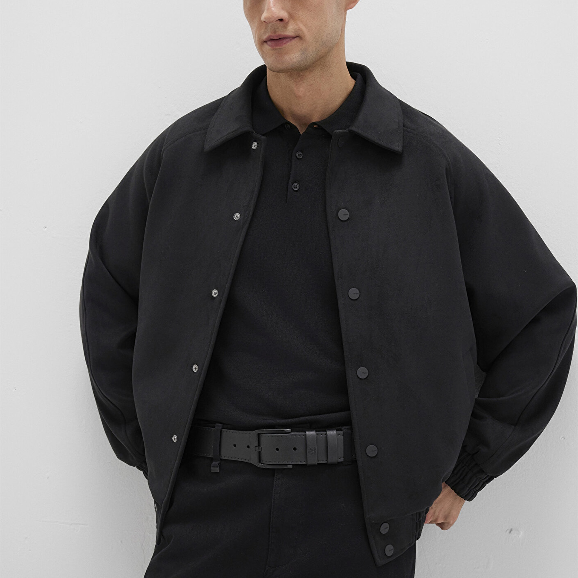 Mavi Siyah Suni Deri Kemer 0911653-900