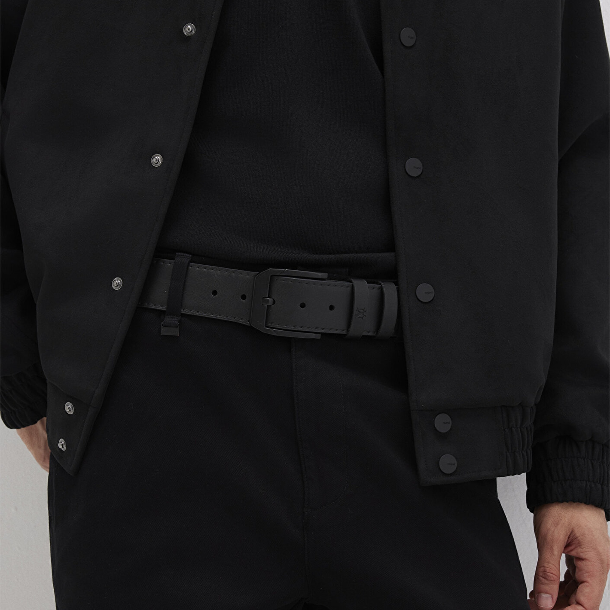 Mavi Siyah Suni Deri Kemer 0911653-900