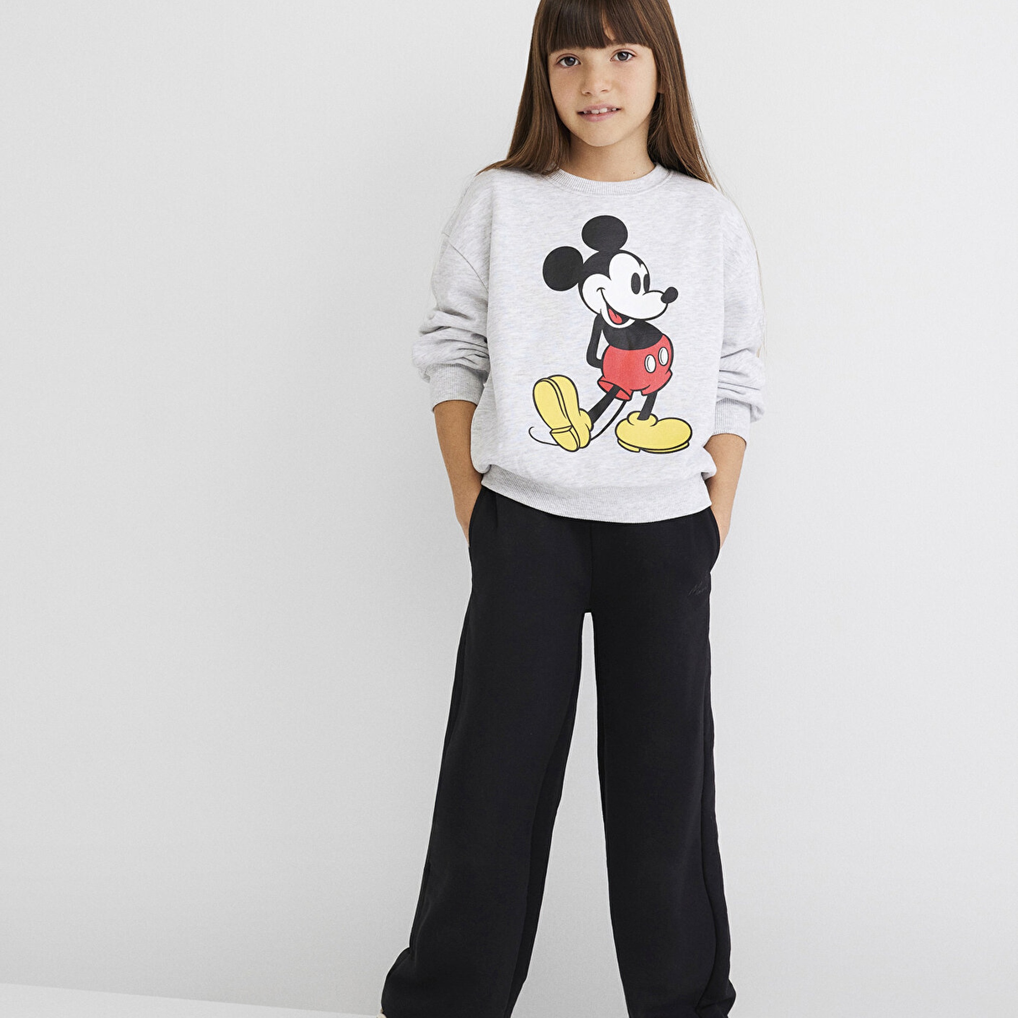 Mavi Mavi Logo Baskılı Siyah Eşofman Altı 7010019-900