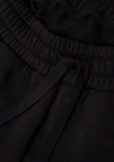  Mavi Mavi Logo Baskılı Siyah Eşofman Altı 7010019-900