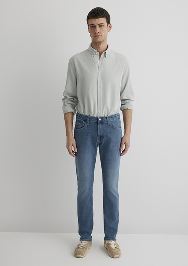  Mavi Jake Premium Blue Puslu İndigo Mavisi Jean Pantolon 0042287839