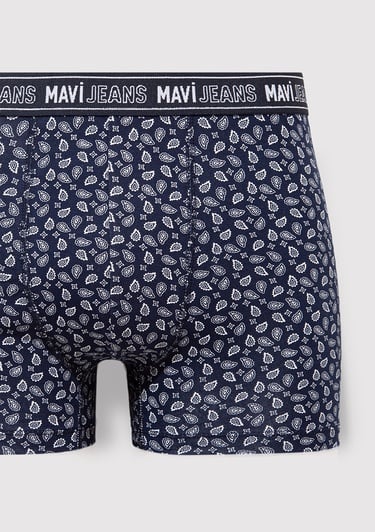  Mavi Baskılı Lacivert Boxer 0911633-70500