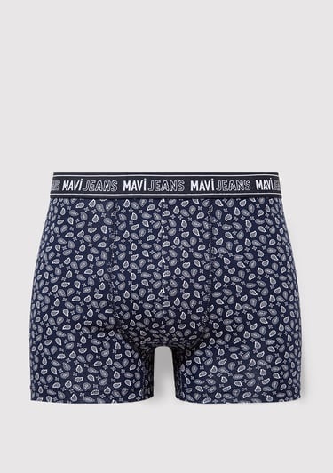  Mavi Baskılı Lacivert Boxer 0911633-70500