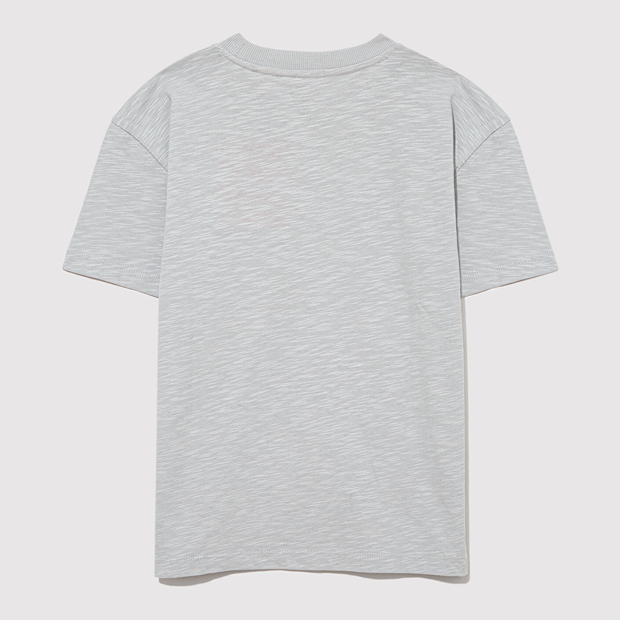 Mavi Organik Pamuklu Gri Basic Tişört Loose Fit / Bol Rahat Kesim 6610203-70075