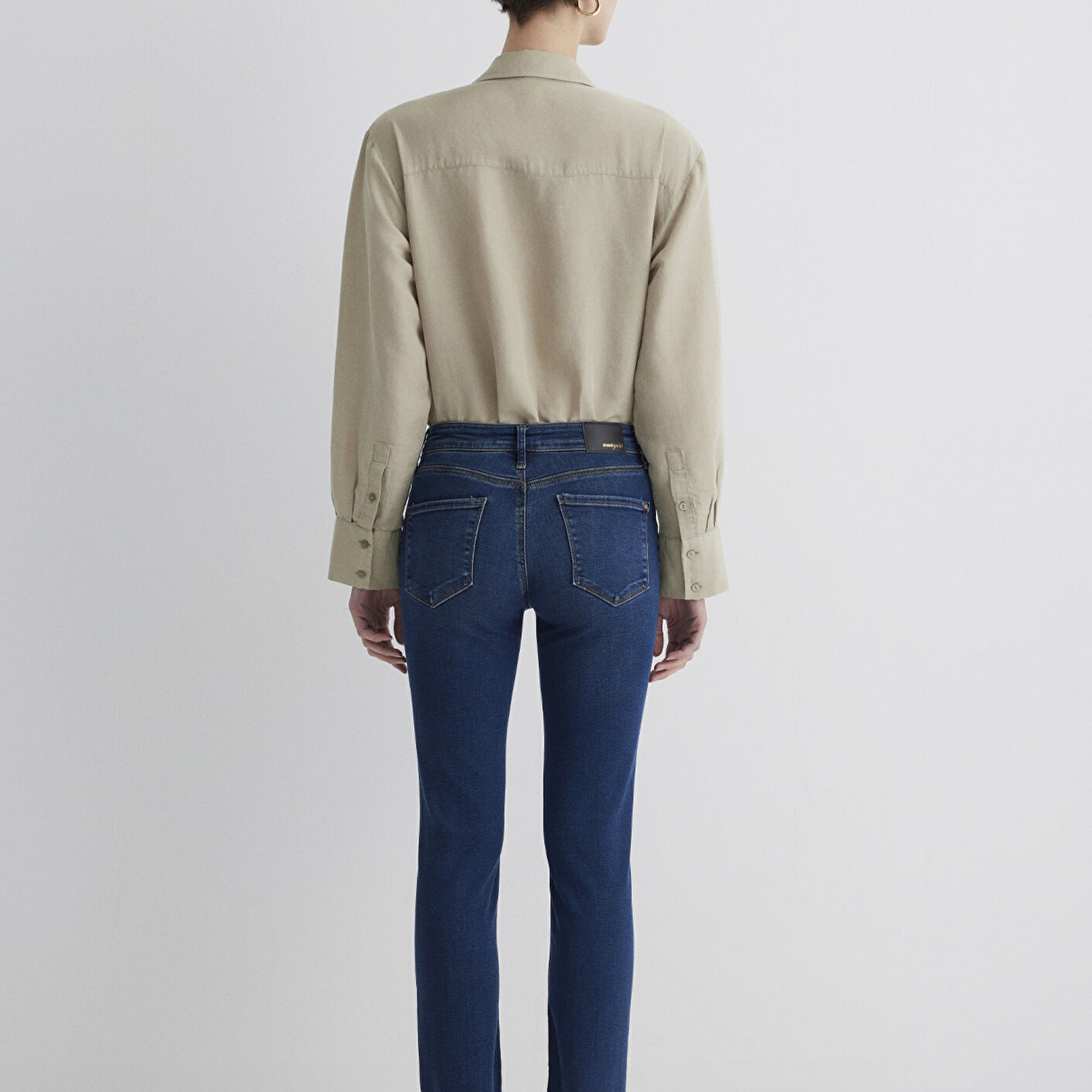 Mavi Mona Gold Klasik Vintage Koyu Mavi Jean Pantolon 1049787784