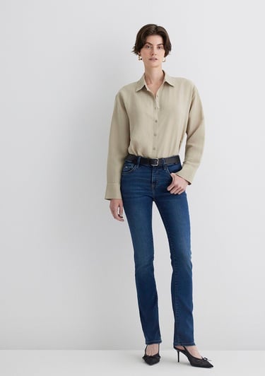  Mavi Mona Gold Klasik Vintage Koyu Mavi Jean Pantolon 1049787784