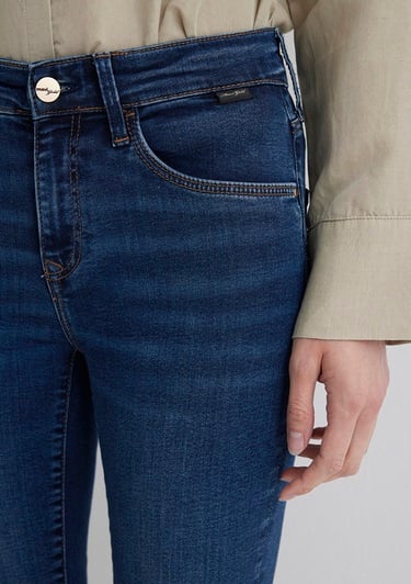  Mavi Mona Gold Klasik Vintage Koyu Mavi Jean Pantolon 1049787784