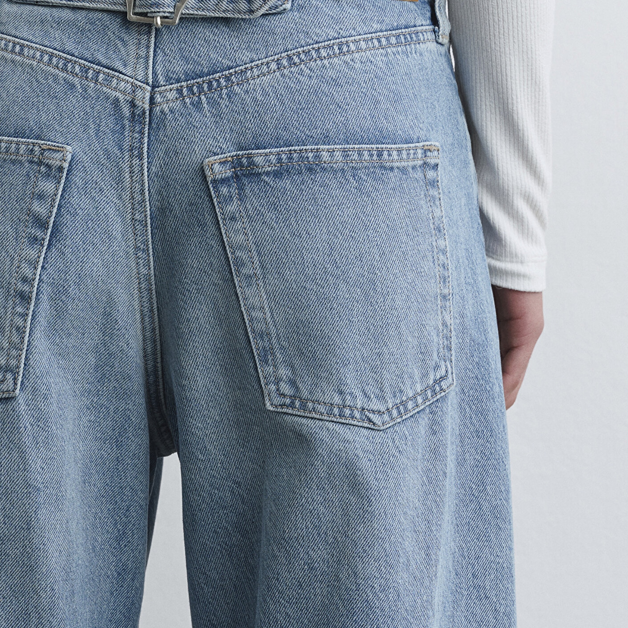 Mavi Lisa 90lar Tokalı İndigo Mavisi Jean Pantolon 1010938-89253