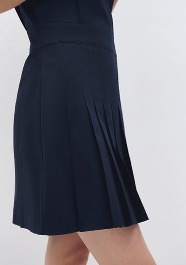  Mavi Polo Yaka Lacivert Elbise 1310628-82318