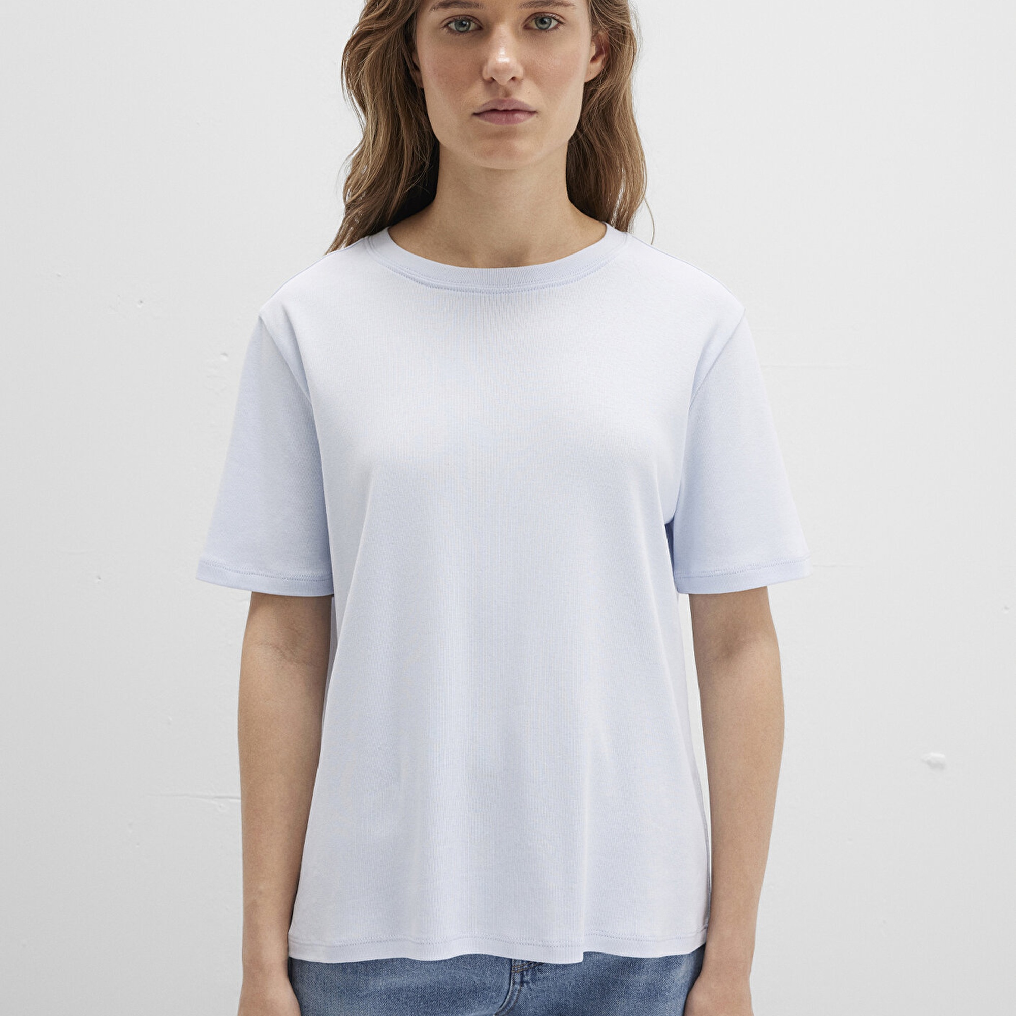 Mavi Mavi Basic Tişört Semi Slim Fit / Yarı Dar Kesim 1612916-89201