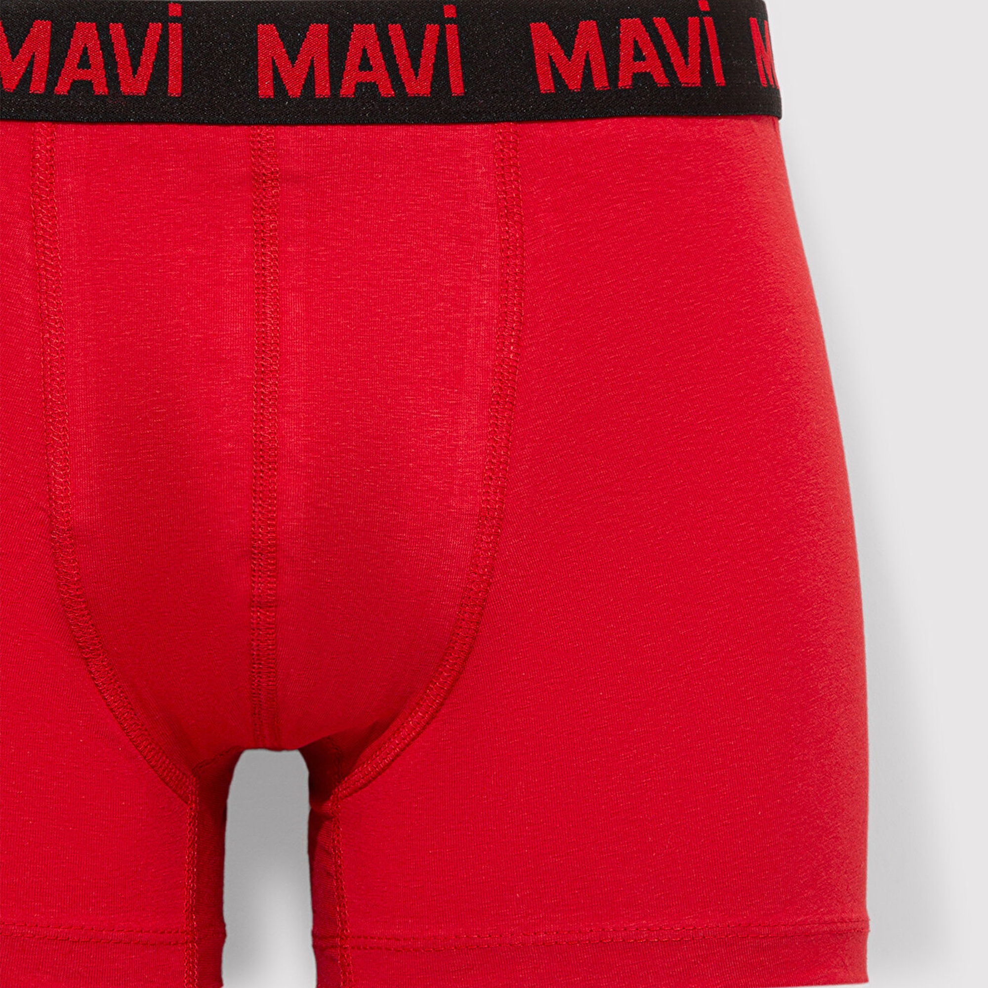 Mavi Kırmızı Basic Boxer 0911077-27120