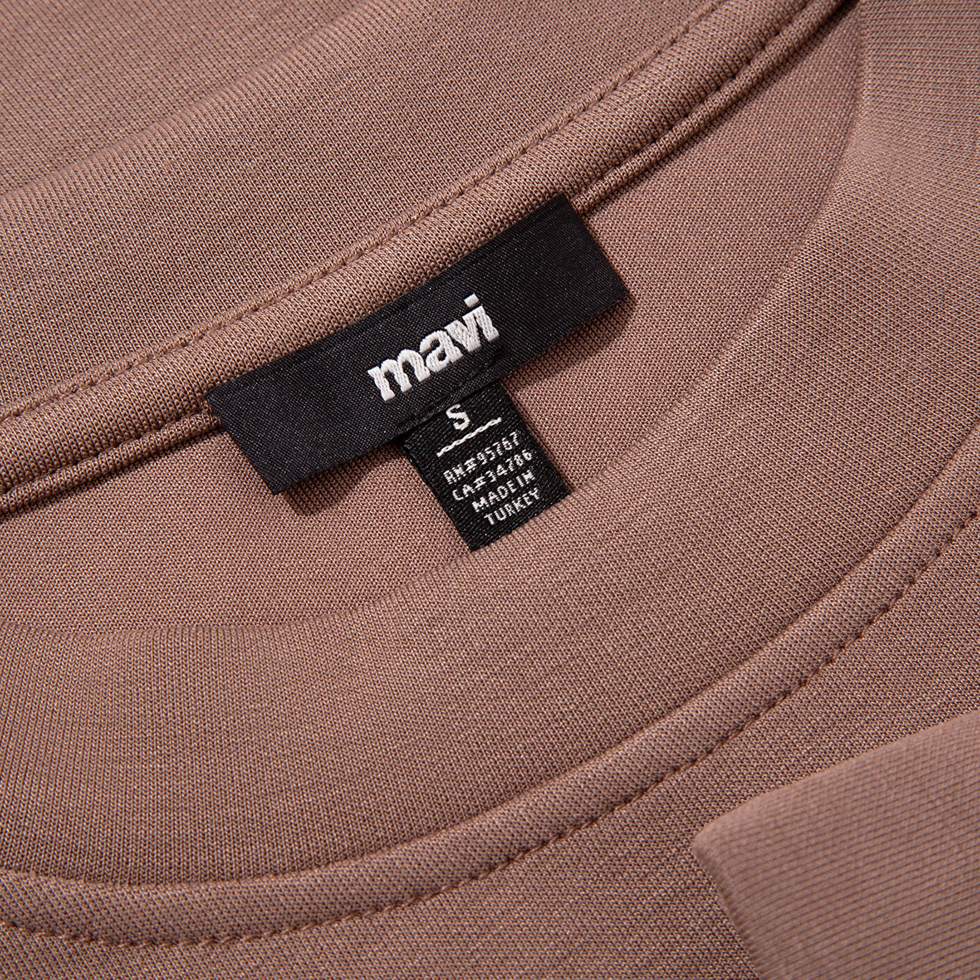 Mavi Sporty Lux Kahverengi TENCEL TM Modal Sweatshirt 1S10061-70383