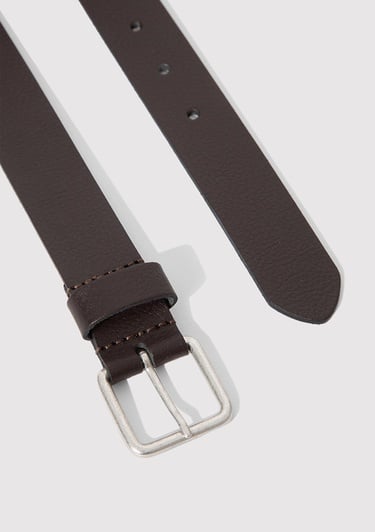  Mavi Kahverengi Deri Kemer 0911877-85397