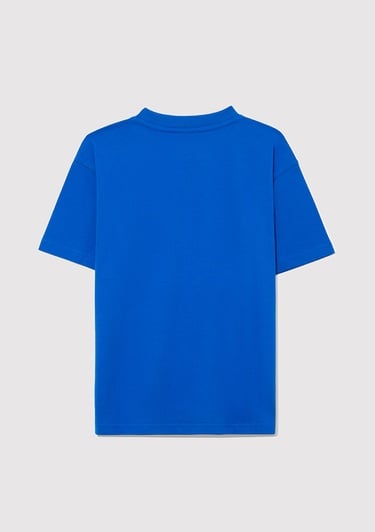  Mavi Mavi Jeans Baskılı Mavi Tişört Loose Fit / Bol Rahat Kesim 6610281-82491