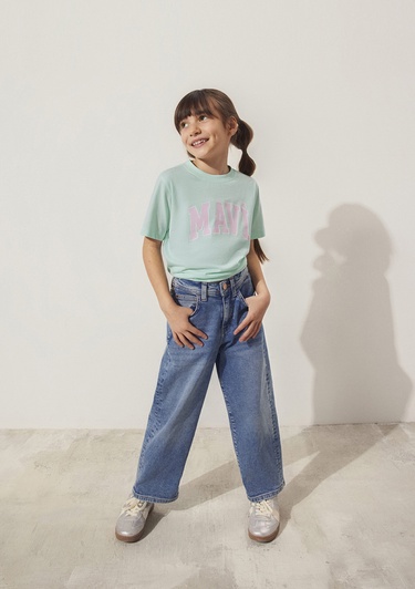  Mavi Mavi Logo Baskılı Yeşil Tişört Regular Fit / Normal Kesim 7610109-71643