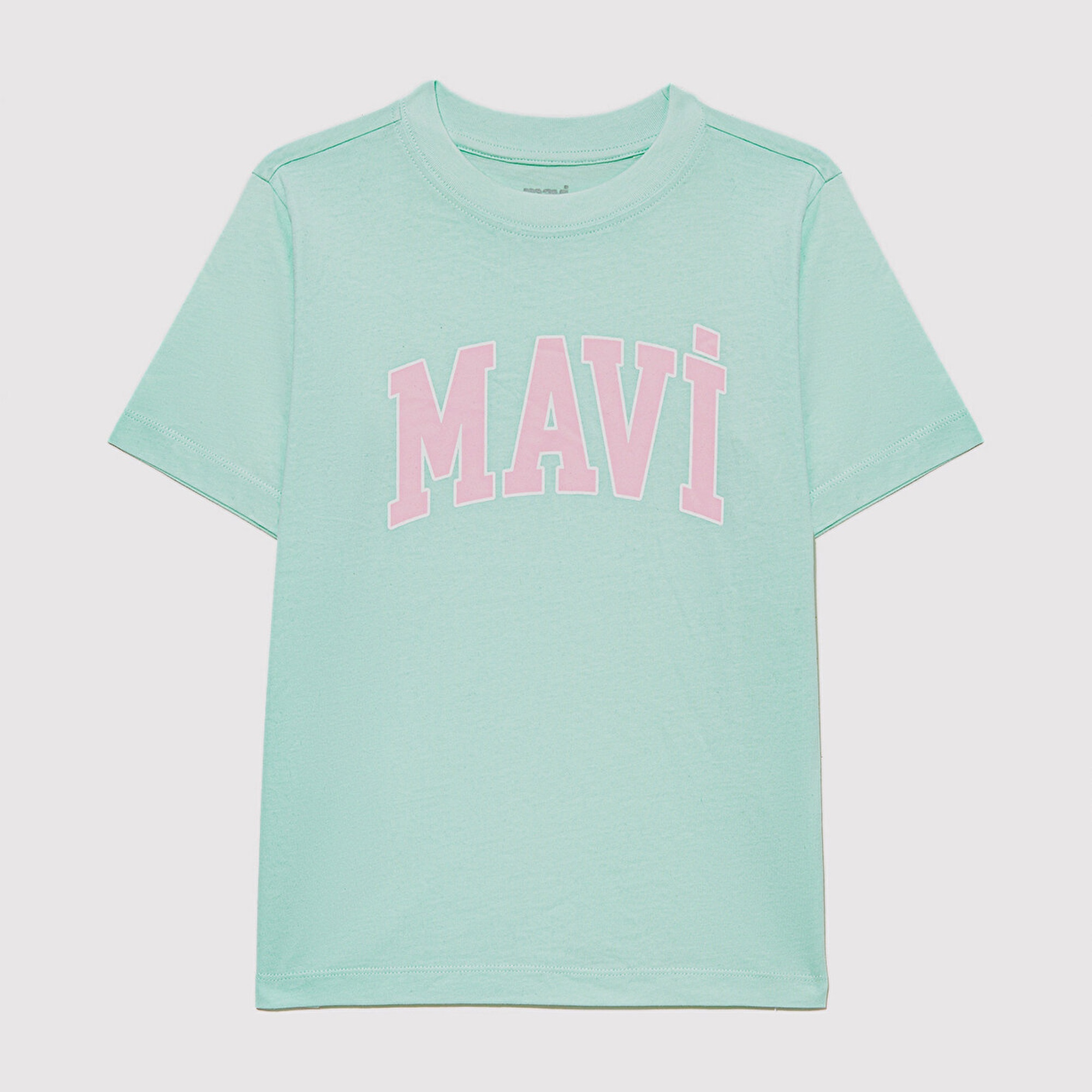 Mavi Mavi Logo Baskılı Yeşil Tişört Regular Fit / Normal Kesim 7610109-71643