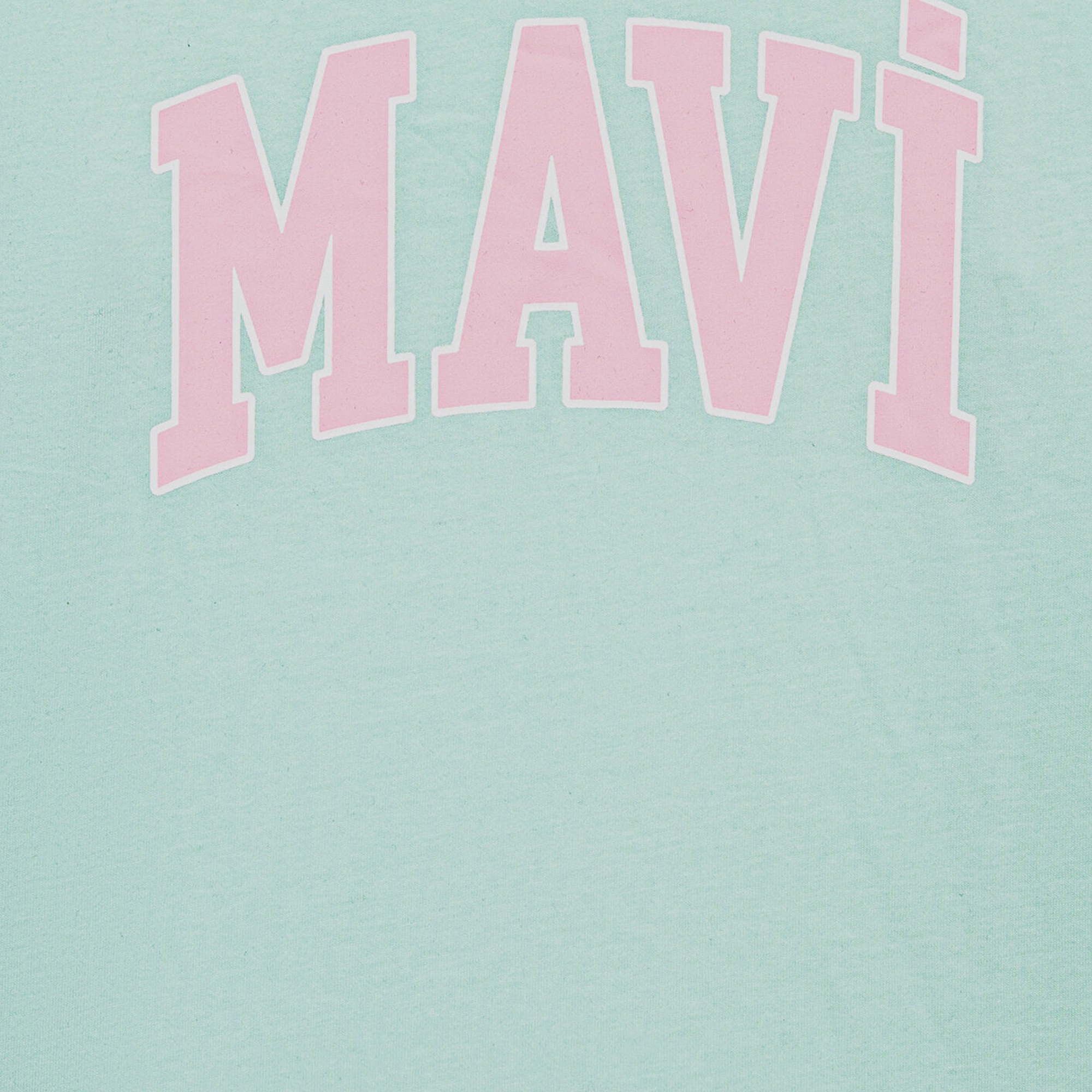 Mavi Mavi Logo Baskılı Yeşil Tişört Regular Fit / Normal Kesim 7610109-71643