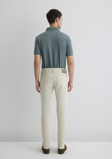  Mavi James Ekru Comfort Gabardin Pantolon 0042431024
