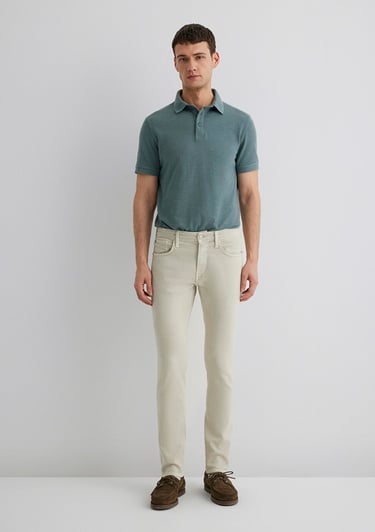  Mavi James Ekru Comfort Gabardin Pantolon 0042431024