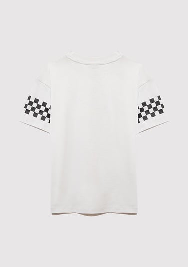  Mavi Hot Wheels Baskılı Gri Tişört Loose Fit / Bol Rahat Kesim 6610303-80618