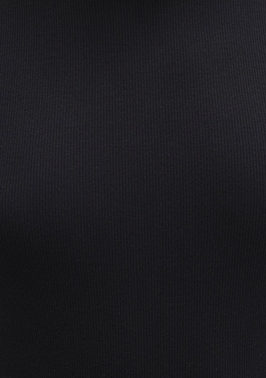  Mavi Siyah Basic Tişört Fitted / Vücuda Oturan Kesim 1613081-900