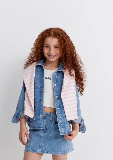  Mavi Lulu Açık Mavi Jean Gömlek Regular Fit / Normal Kesim 7210002-89486