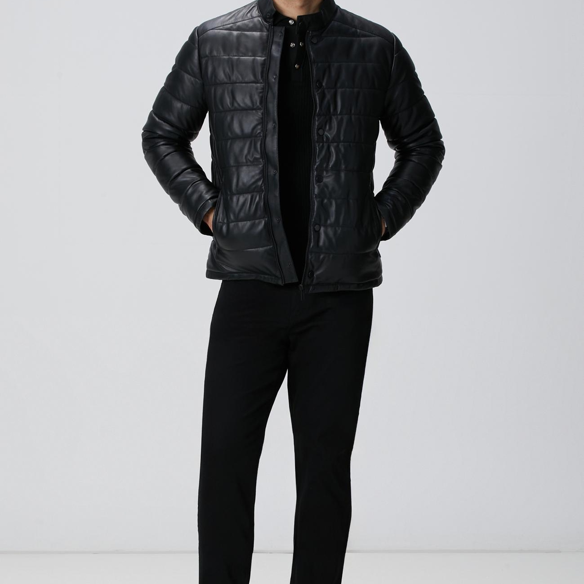 Network Erkek Siyah Casual Pantolon