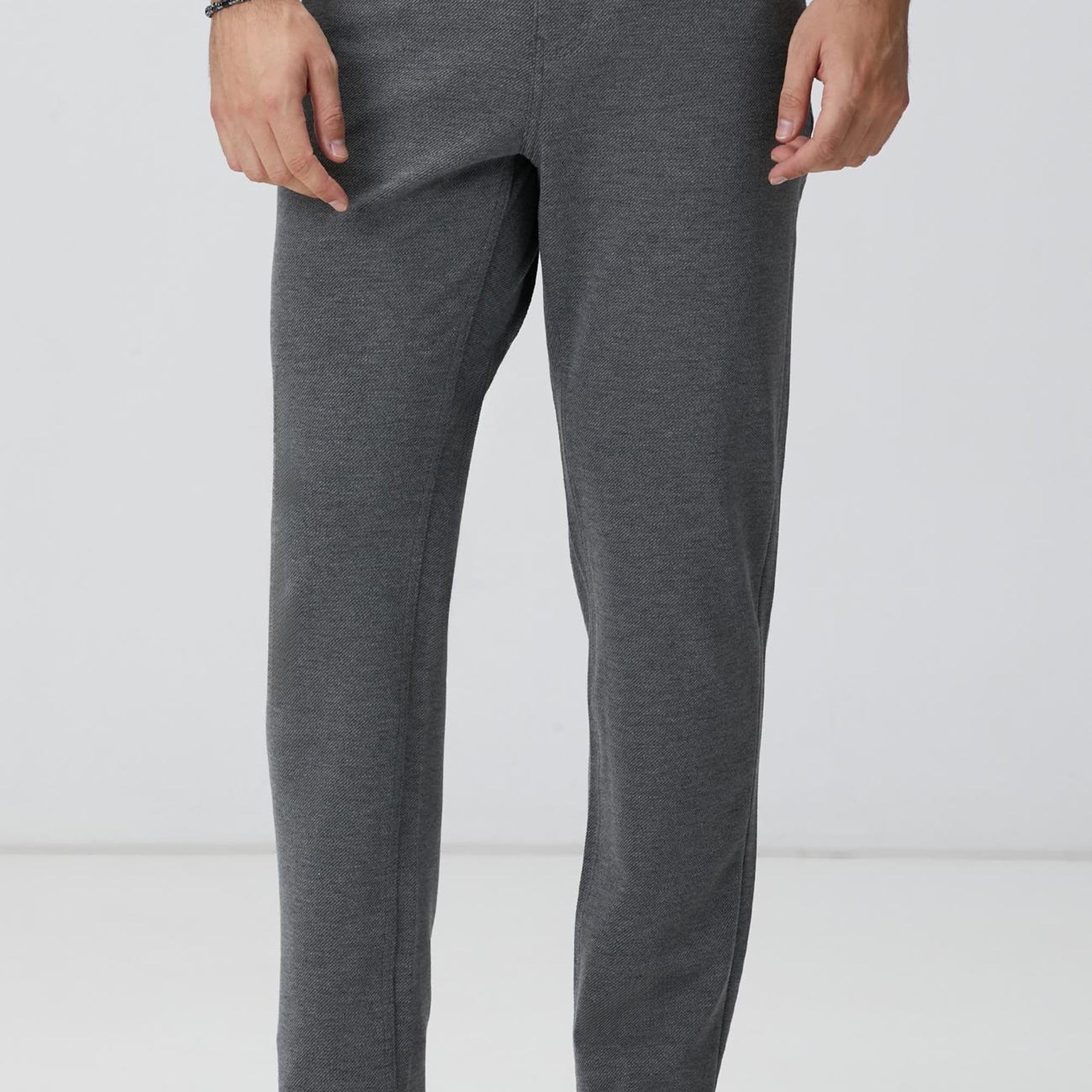 Network Erkek Antrasit Casual Pantolon