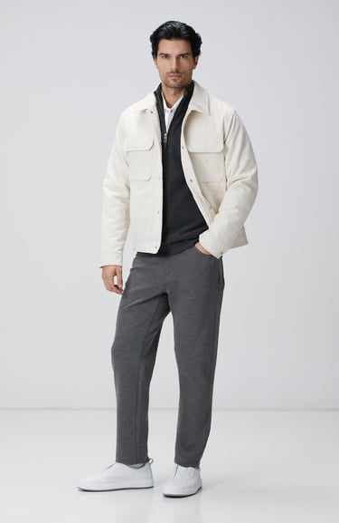  Network Erkek Antrasit Casual Pantolon