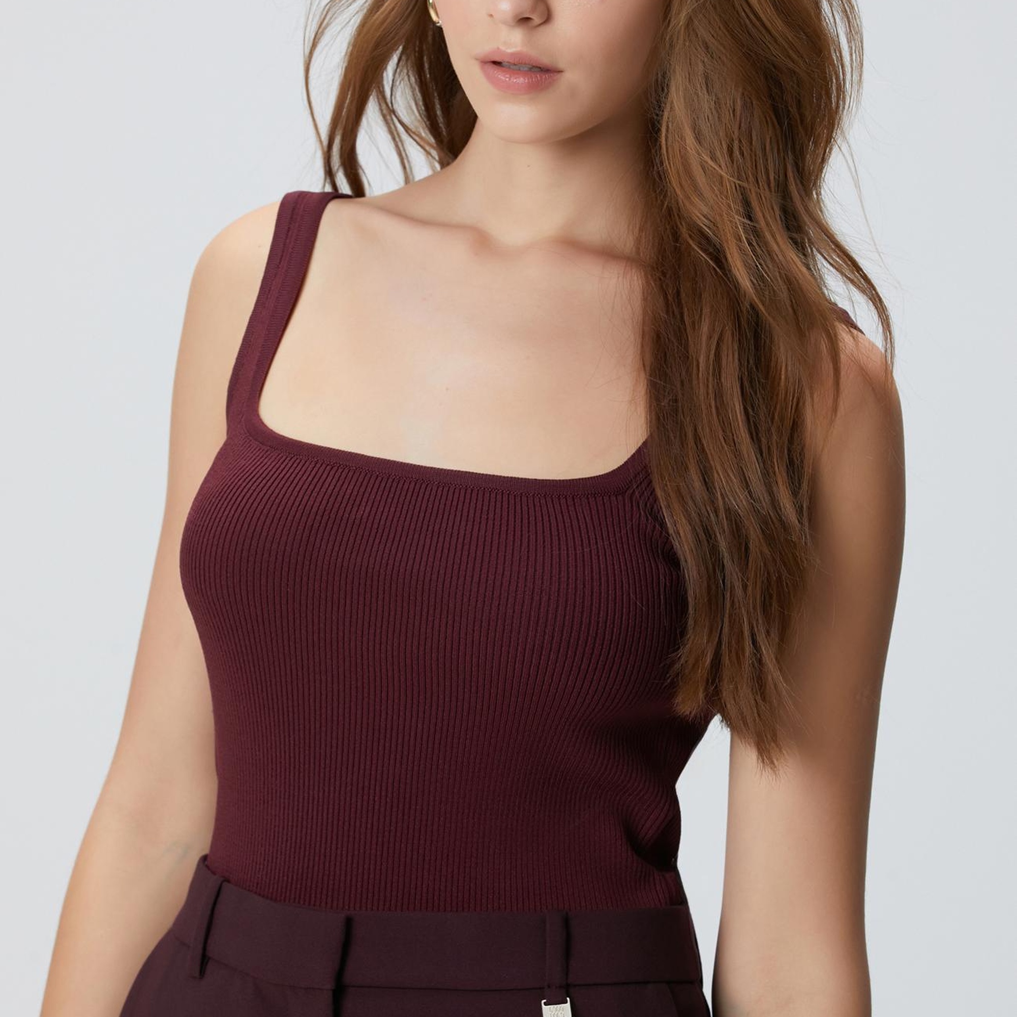 Network Kadın Bordo Triko Atlet