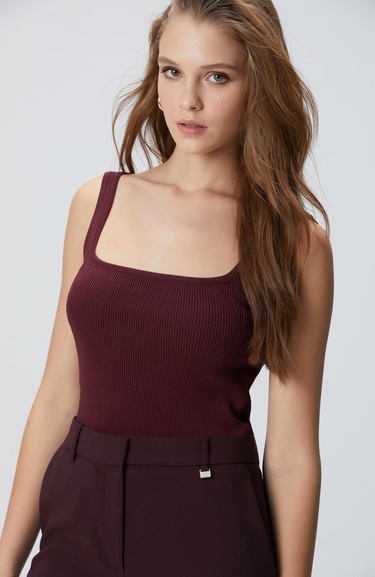  Network Kadın Bordo Triko Atlet