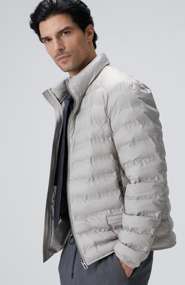  Network Erkek Taş Puffer Mont