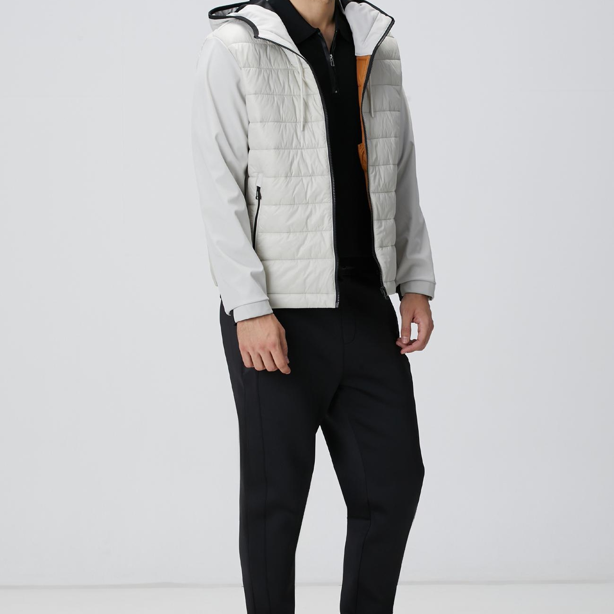 Network Erkek Siyah Kazak