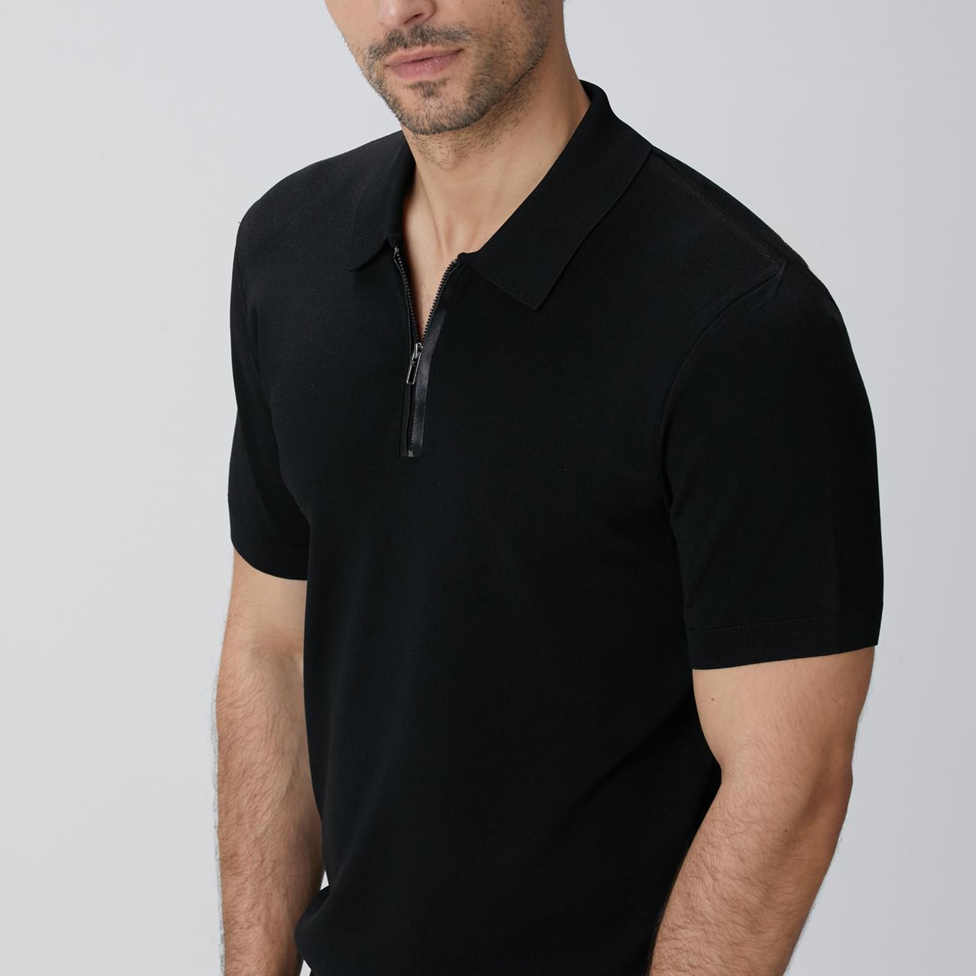 Network Erkek Siyah Kazak