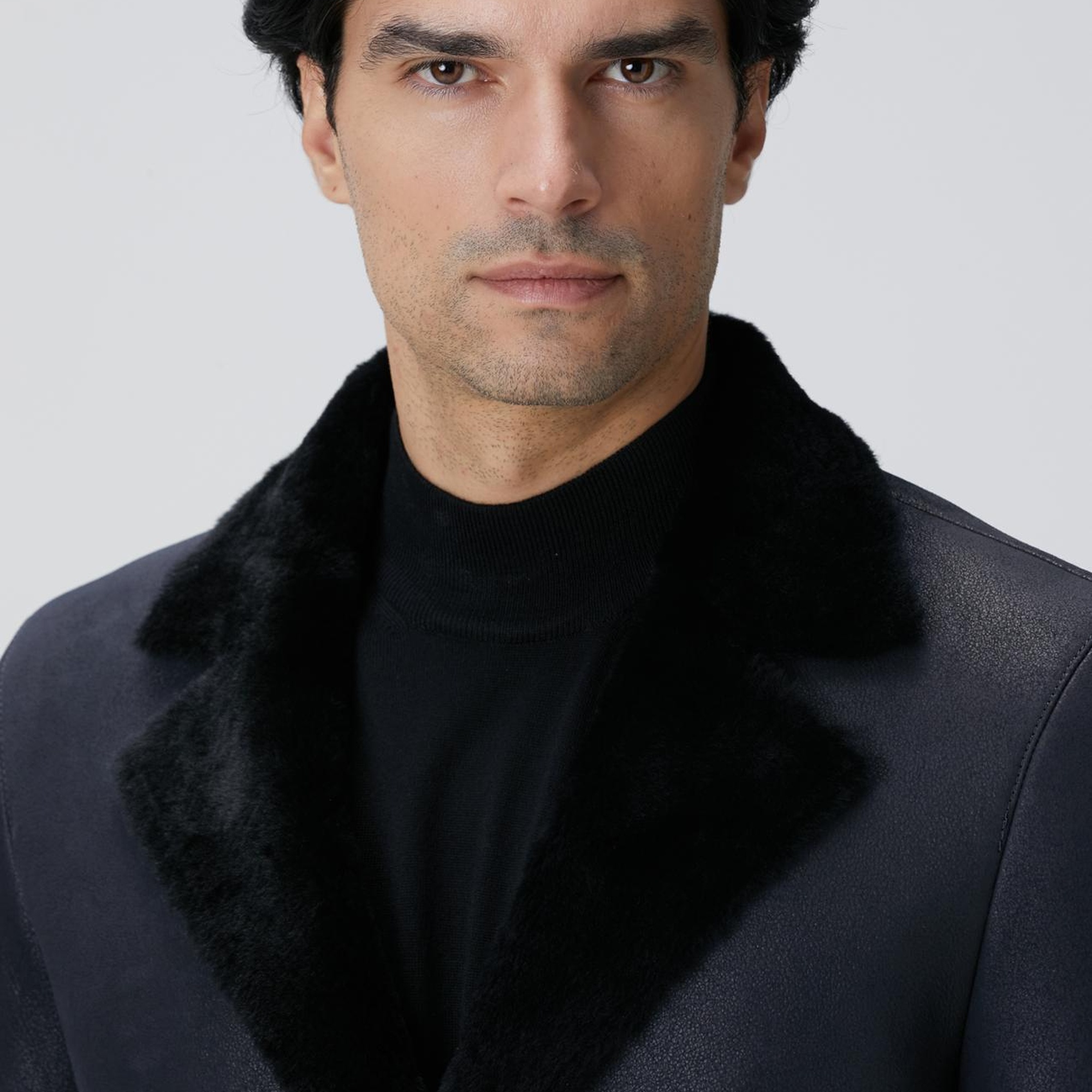 Network Erkek Limited Lacivert Deri Kaban